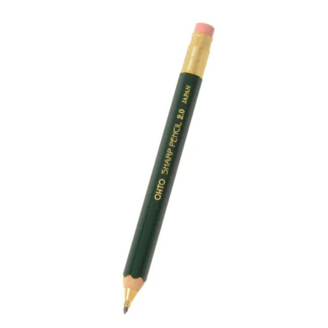 OHTO Sharp Wooden Mechanical Pencil 2.0mm- Green