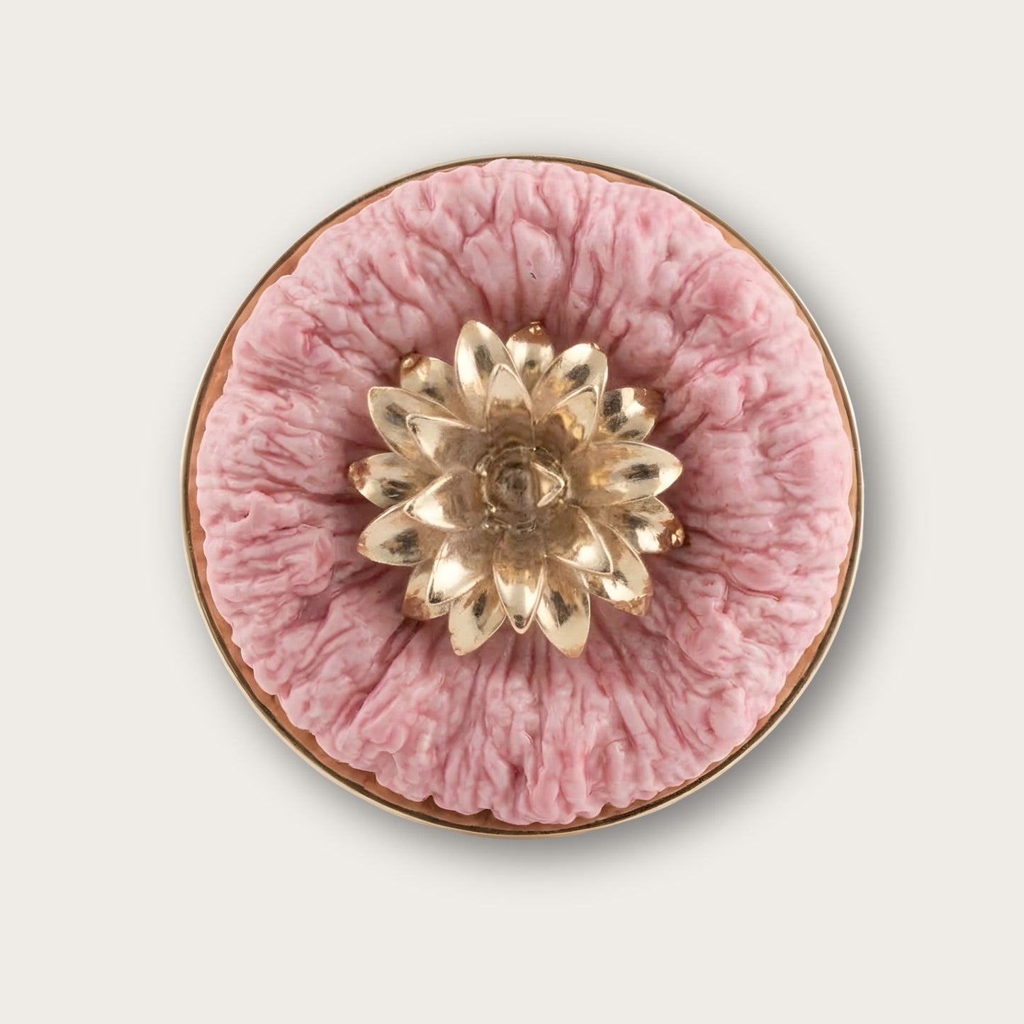 Nach Pink Thistle Handcrafted Ring