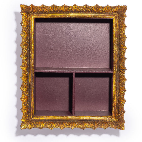 Ornate Framed Wall Shelf