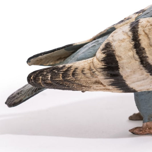 Cast Iron Standing Pigeon Figure