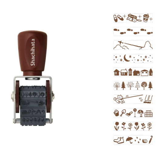 Rotary Design Stamp - Promenade Design