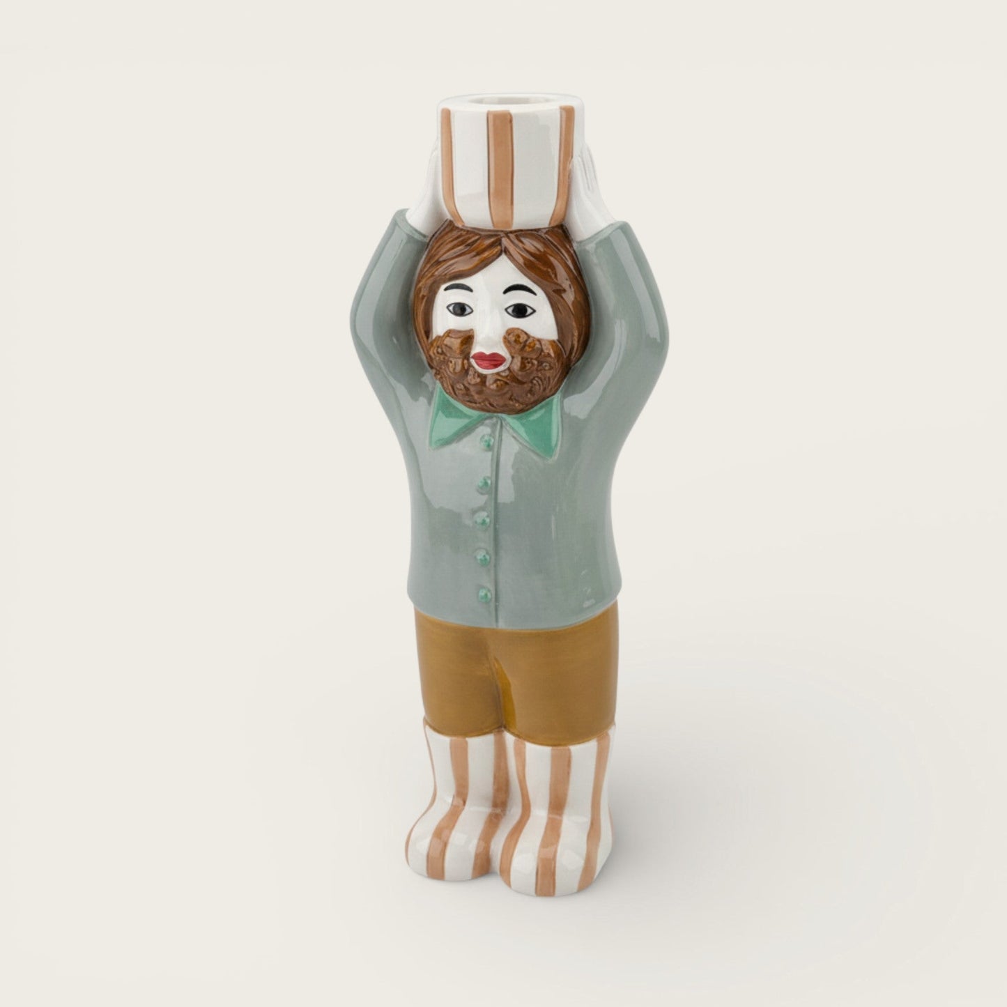 Quirky Standing Man Candle Holder