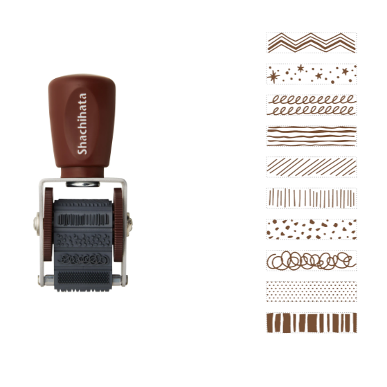 Rotary Design Stamp - Rough Pattern