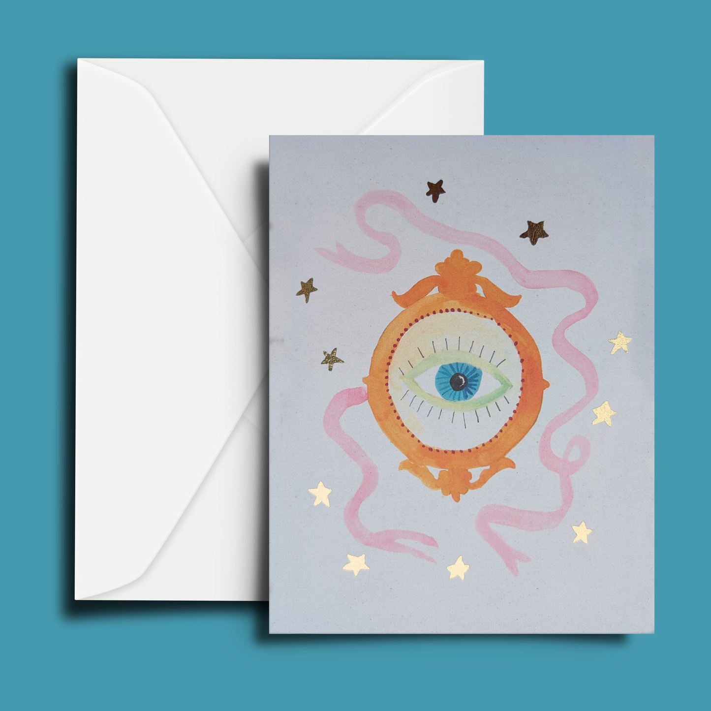 The Seeing Glass Blank Greeting Card