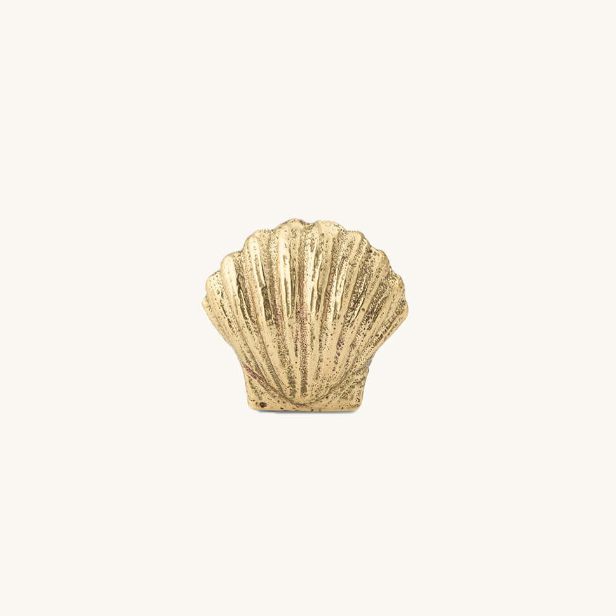 Brass Shell Decorative Card Holder