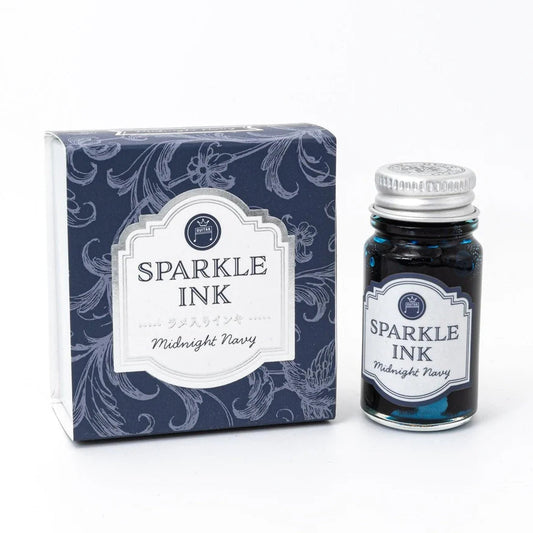 Guitar Sparkle Midnight Navy Shimmer Ink