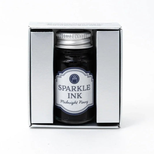 Guitar Sparkle Midnight Navy Shimmer Ink