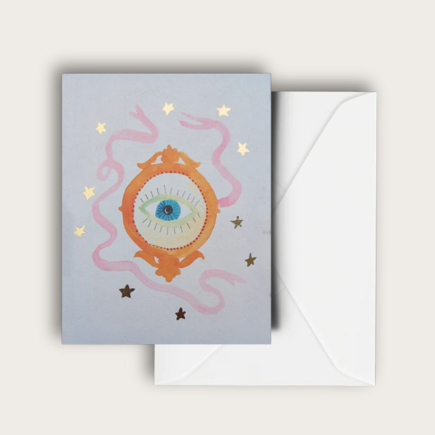 The Seeing Glass Blank Greeting Card