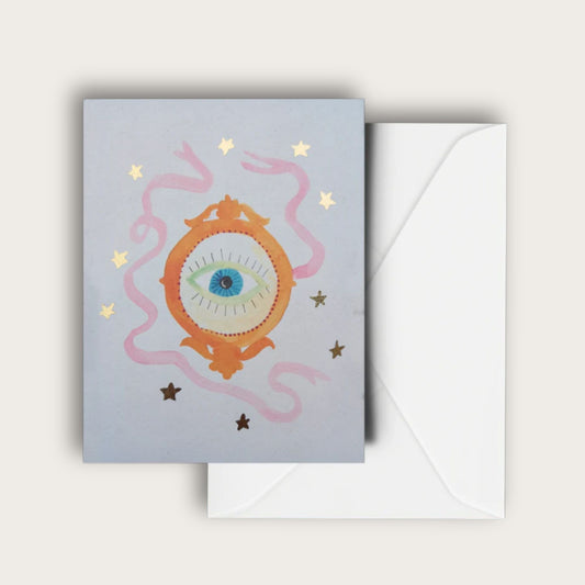 The Seeing Glass Blank Greeting Card