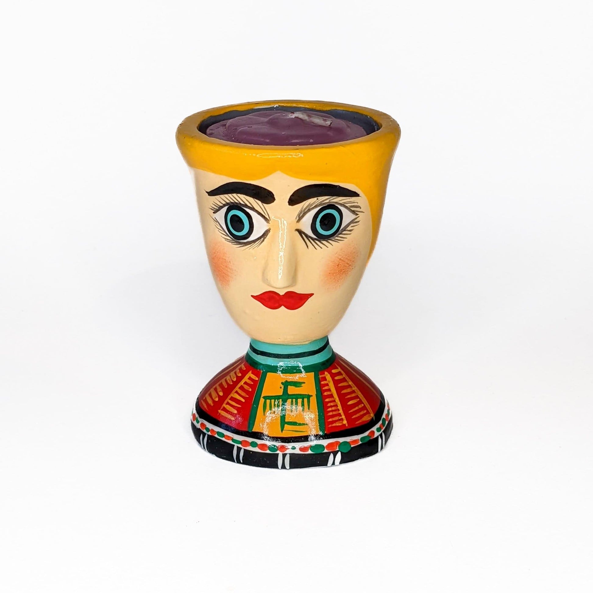 Ceramic Head Candle Holder image 0