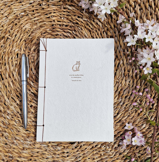 Leonardo Handmade Paper Notepad image 0