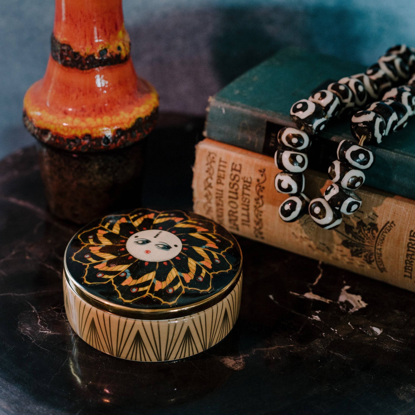 Coco Papillon Bone China Trinket Box