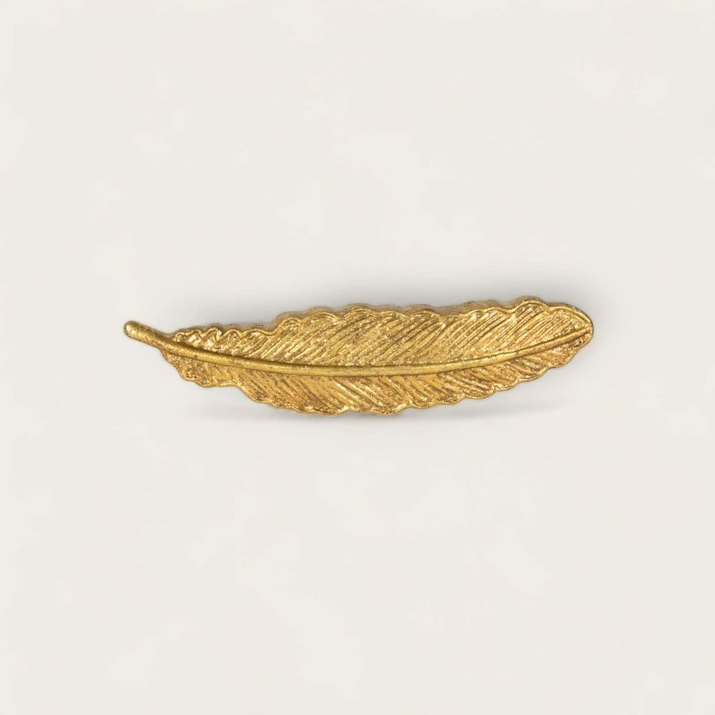 Golden Feather Drawer Knob image 0