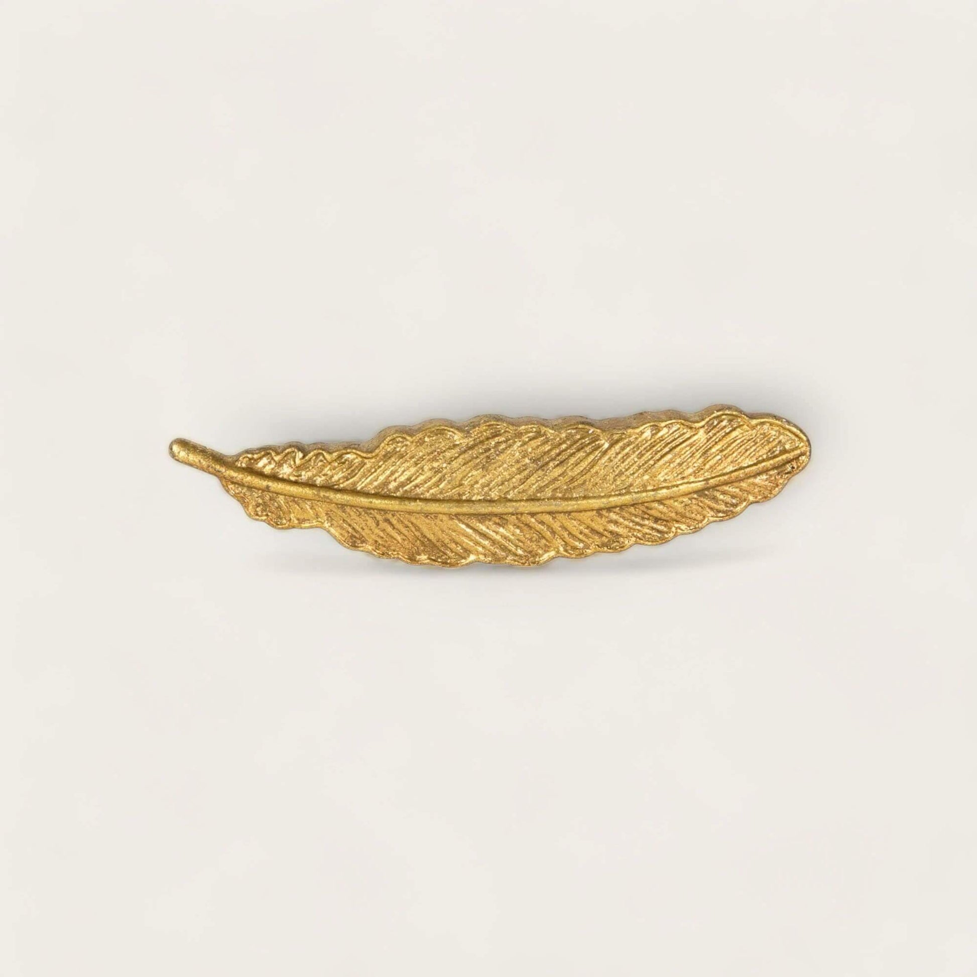 Golden Feather Drawer Knob image 0