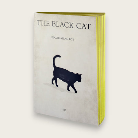 Handmade Black Cat Florentine Notebook