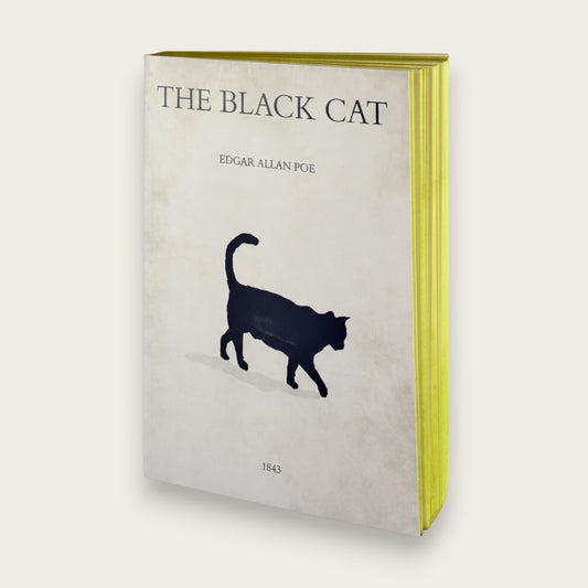 Handmade Black Cat Florentine Notebook