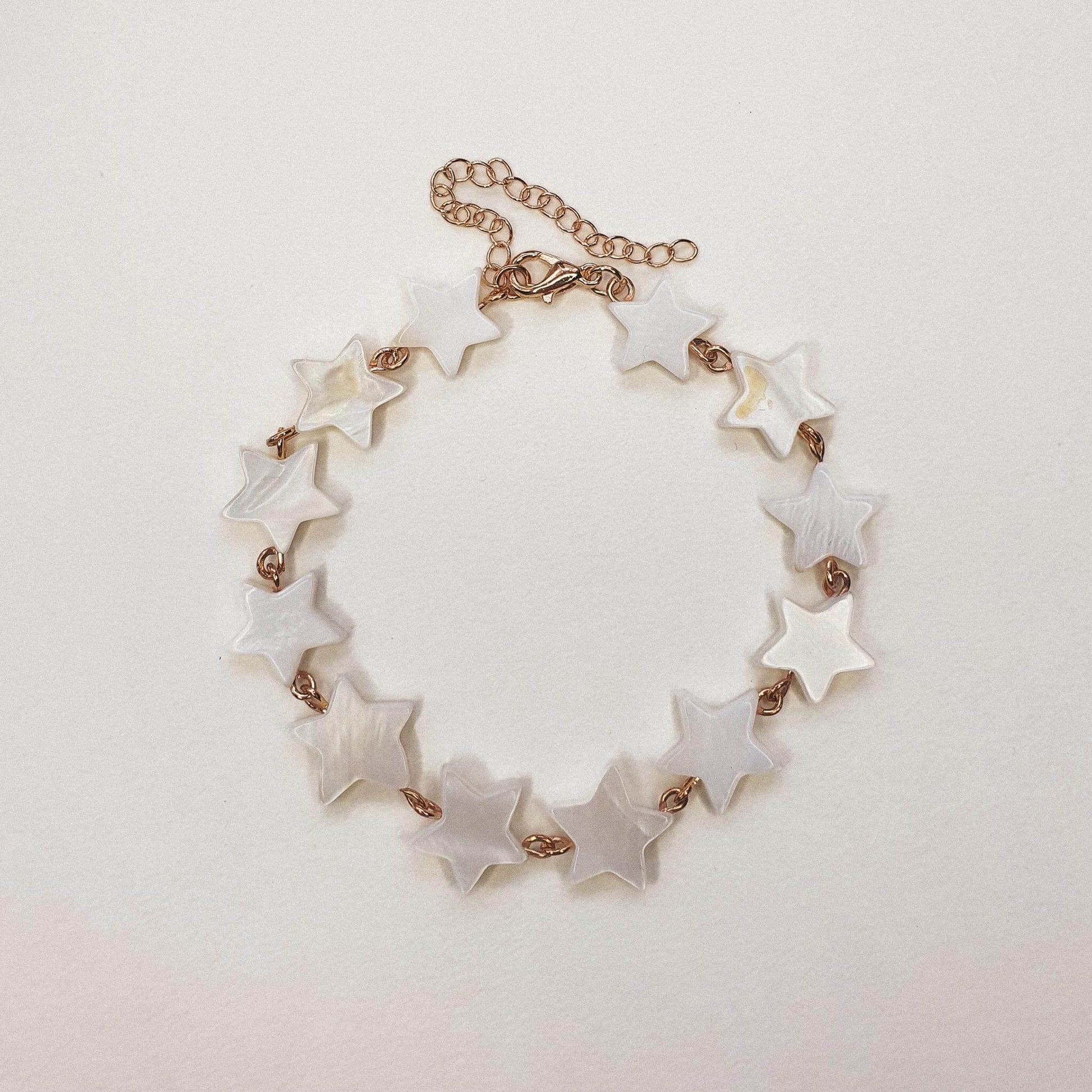 Mother of Pearl Star Bracelet image 0