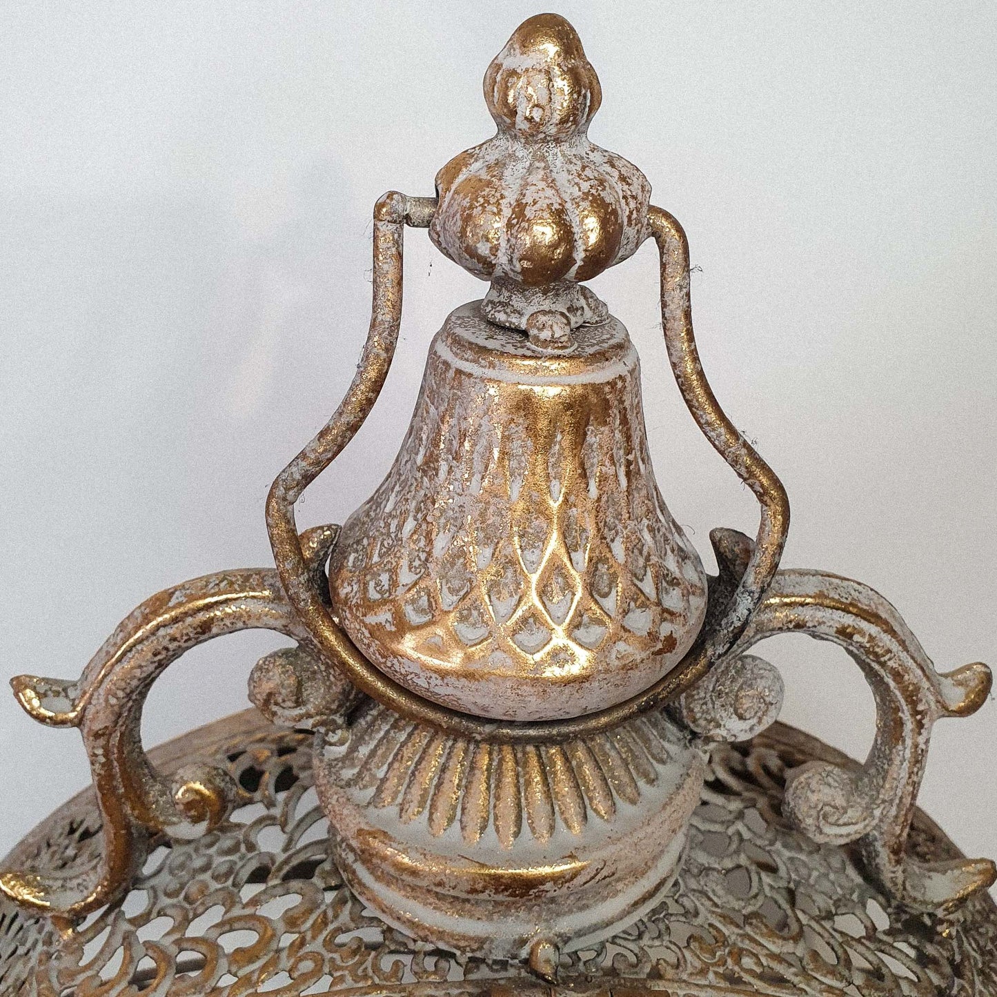 Standing Metal Birdcage Lantern image 4