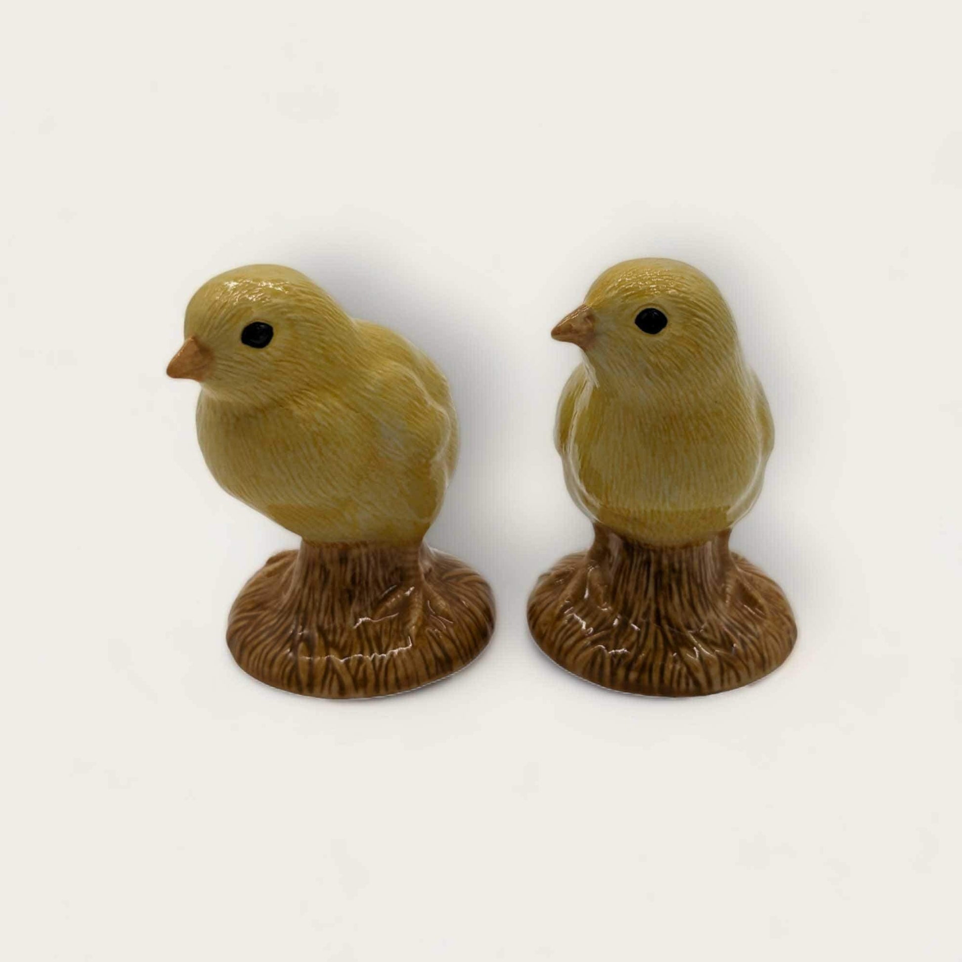 Quail Ceramic Chicks Salt and Pepper Set image 2