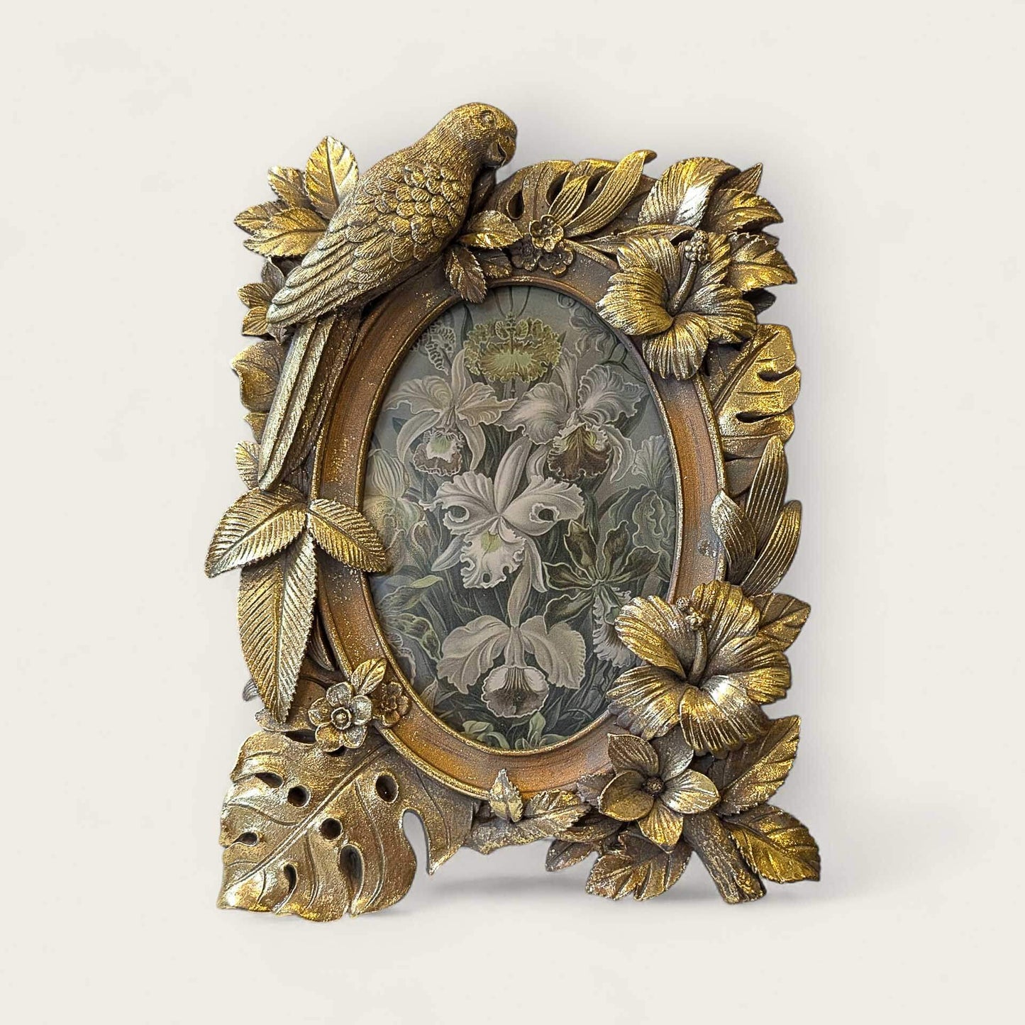 Golden Parrot Photo Frame image 0