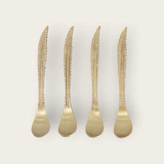 Doing Goods Stella Feather Teaspoon Set image 1
