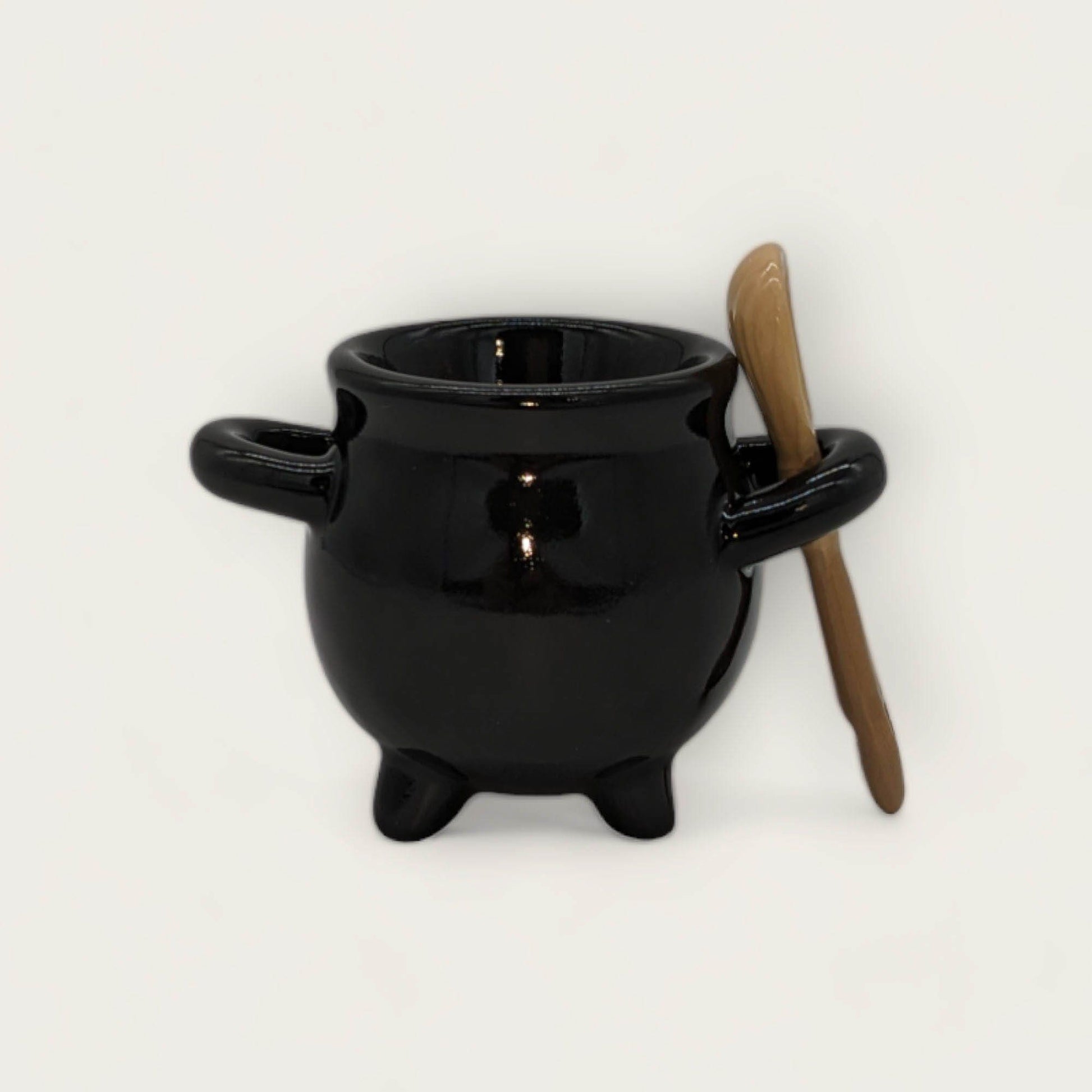 Cauldron Egg Cup and Broomstick Spoon image 3