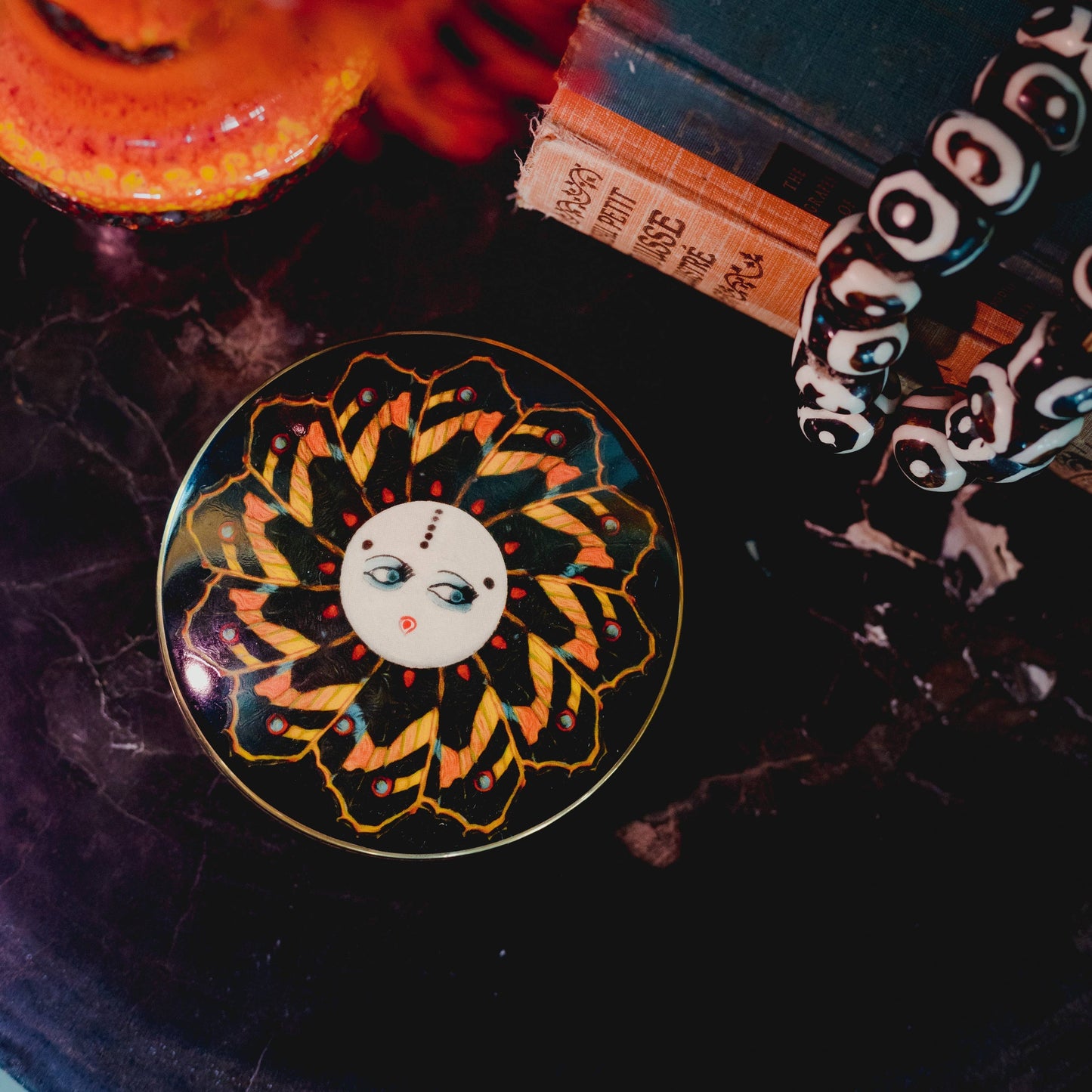 Coco Papillon Bone China Trinket Box