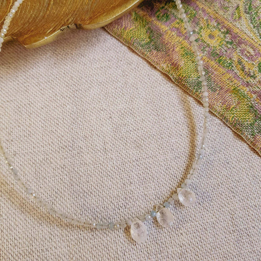 Reena Aquamarine Necklace image 0