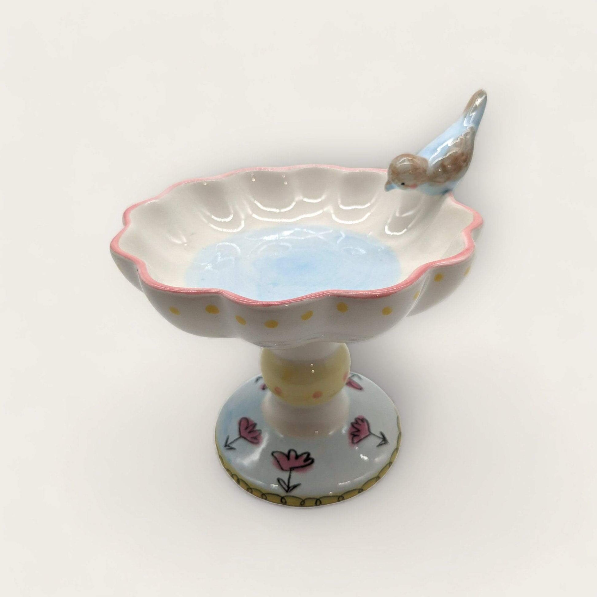 Bird Bath Ceramic Trinket Dish image 0