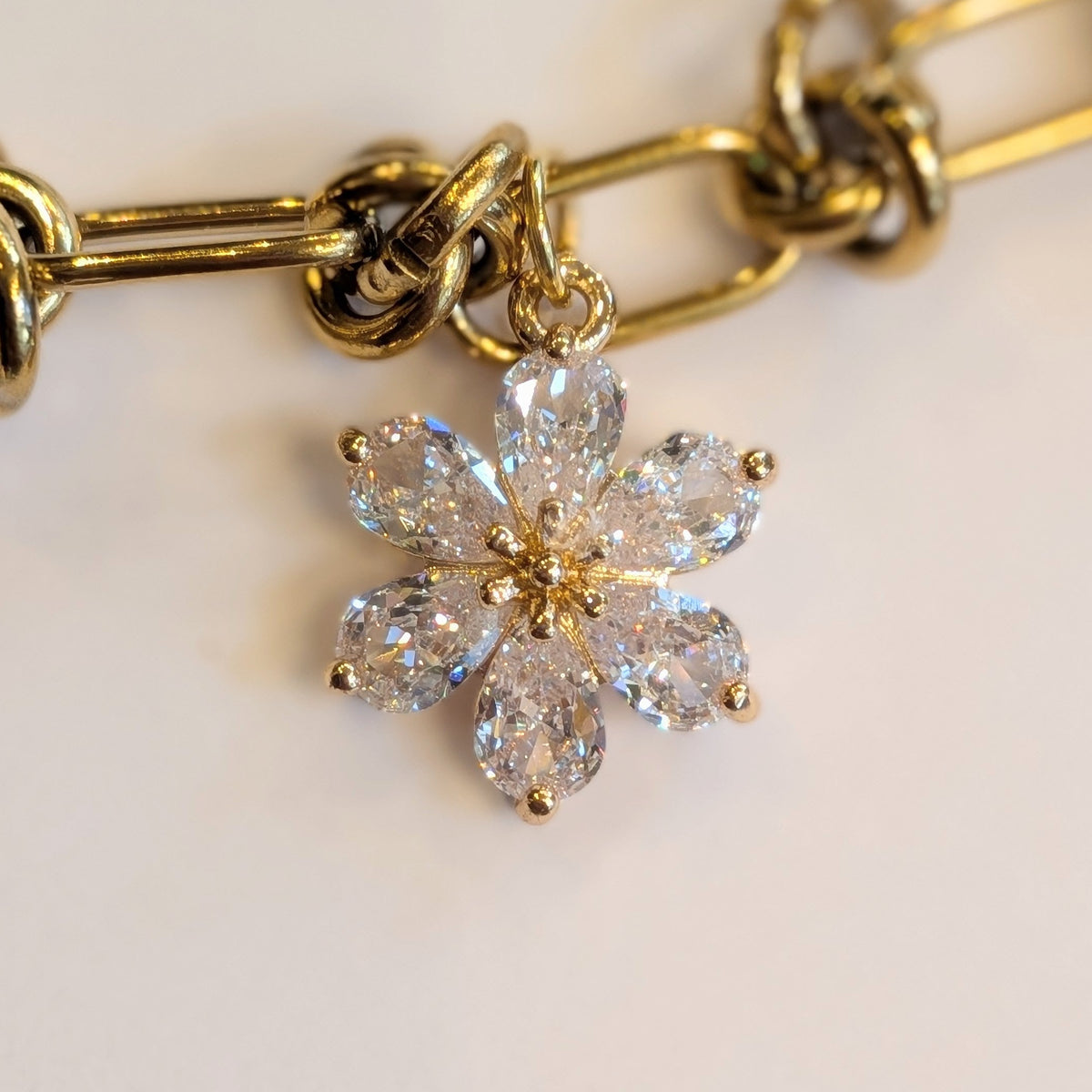 Chunky Multi Charm Necklace