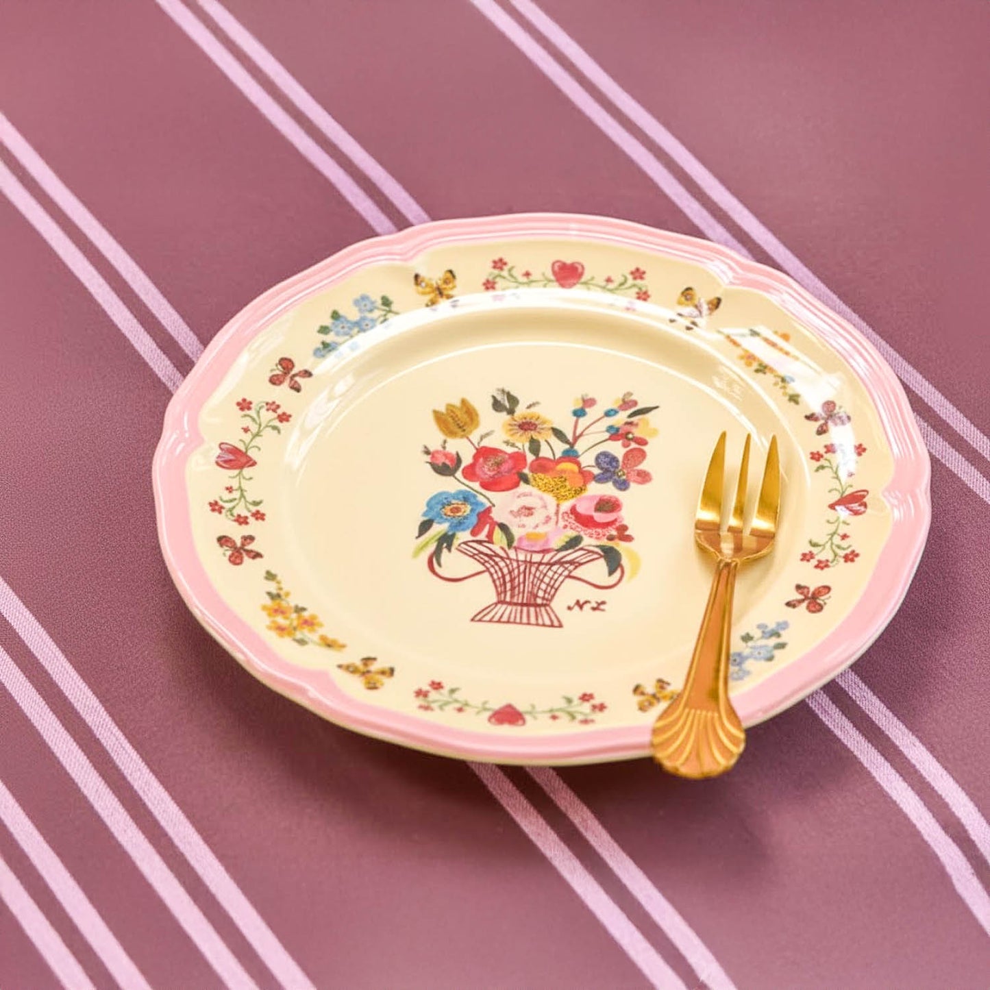 Rice x Nathalie Lété Melamine Side Plate